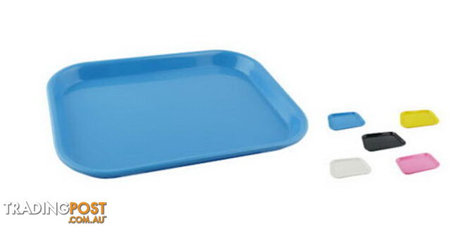 Melamine Tray - small (comes in Blus, Pink, White, Yellow, Orange, Green, Black) specify colour in comments when ordering - PR070