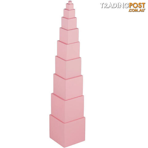 Pink Tower in Beechwood - Gonzagarredi Light Pink - SE005-B