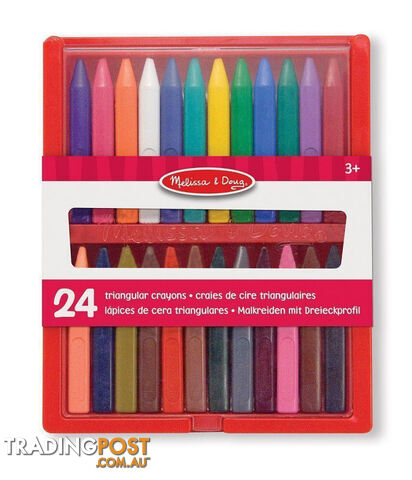 Crayon Set - 24pc Triangular - ETM4136
