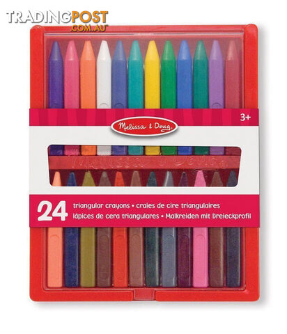 Crayon Set - 24pc Triangular - ETM4136
