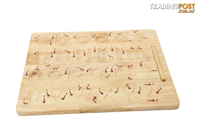 Natural Alphabet Tracing Board - Capital Letters - ETQ0483