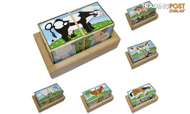 M&D - Farm Sound Block Puzzle - ETM1196