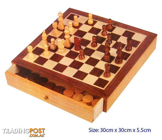 Chess & Checkers with 2 Draws - ETL1079