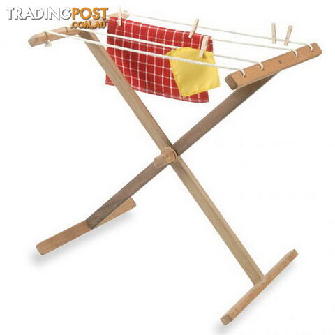 Drying Clothes Horse - Beechwood Timber - PR1026
