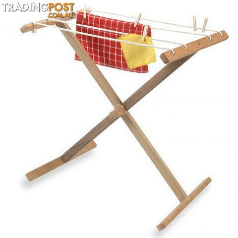 Drying Clothes Horse - Beechwood Timber - PR1026