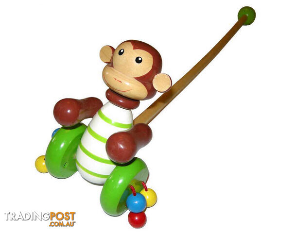 Push-A-Long Monkey - ETE0183-M