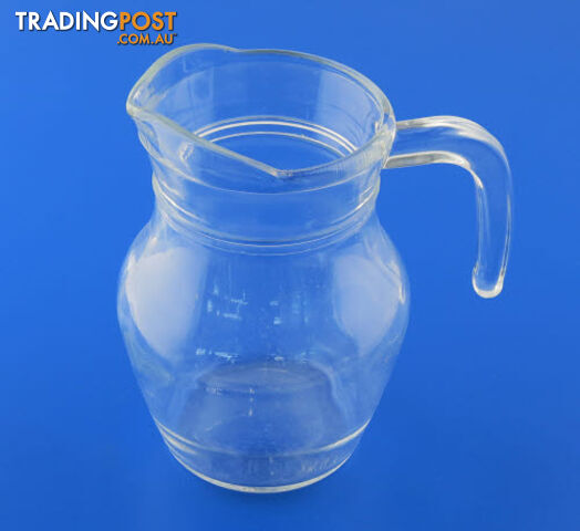 Glass Pouring Jug (open hndle) 500ml - lrg (Set of 4) - PR048-2