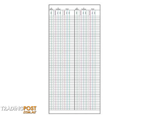 Large Bead Frame Working Sheets - MA037-1