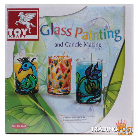 Glass Painting Candle Kit - ETE1638