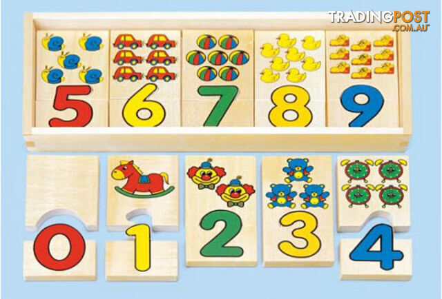 Number Puzzles 20pcs - ETL0502