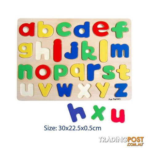 Raised Alphabet Puzzle - Lower Case - ETL3685