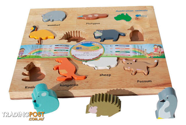Australian Animals Puzzles And Play Set - ETQ0962