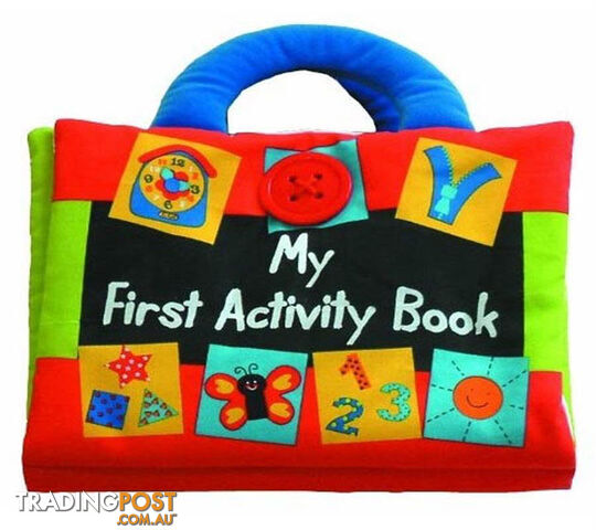 My First Activity Book - Cloth Book by M&D - ETM0255