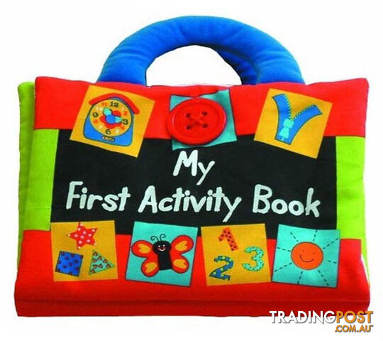 My First Activity Book - Cloth Book by M&D - ETM0255