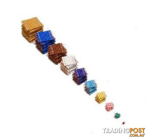 Bead Squares Set - Ind Beads - MA068-5