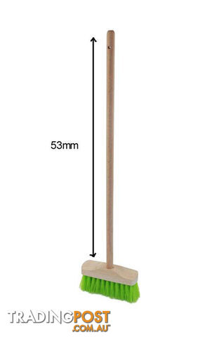 Broom - Timber with plastic bristles - Child Size - ETL0525