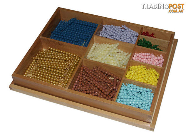 Decanomial Bead Box, Connected Beads - MA40400.750400