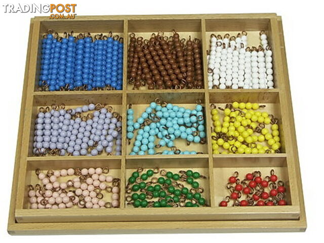 Checker Board Beads Individual with Box - MA085-1
