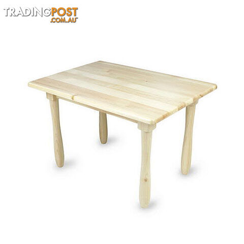 Table Rectangular B  3-7 Pinewood (rounded corners) - FT031b
