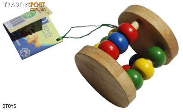 Rattle Natural Abacus Wheel - ETQ0254