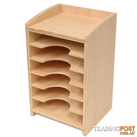 Geometric Form Card Cabinet - Lrg - SE020-1