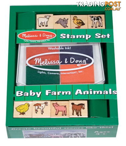 M&D - Baby Farm Animals Stamp Set - ETM1639