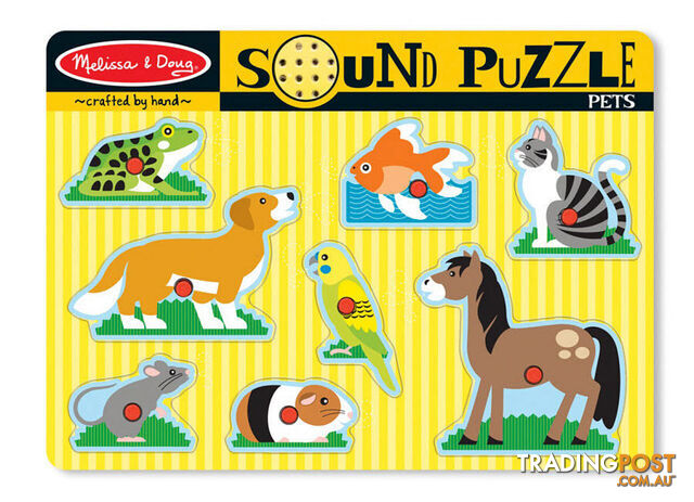 M&D - Pets Sound Puzzle - 8pc - ETM0730