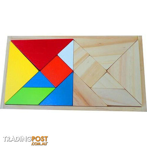 Double Tangram Wooden Set - ETQ0205