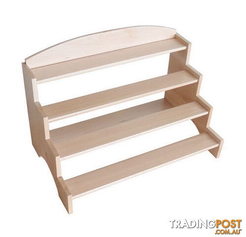 Cylinder Blocks Stand in Beech Wood - ASE003-5