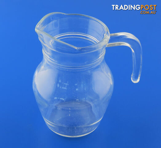 Glass Pouring Jug (open hndle) 500ml - lrg - PR048-1