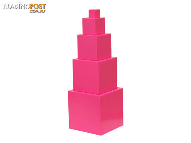 Pink Tower 5 Cubes (full size cubes) - LT020.190910