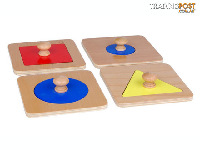 Shape Puzzles Individual - Set of 4 (Sold Out - until late July) - LT005