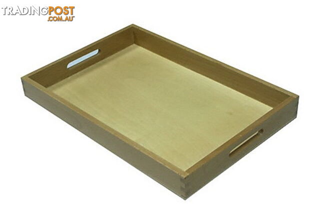 Wooden Box Tray w/cutout Handles - Medium - PT49002.999002