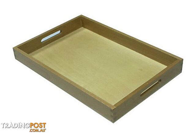 Wooden Box Tray w/cutout Handles - Medium - PT49002.999002