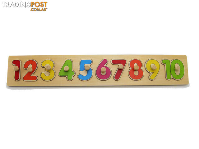 Number Puzzle Board with Knobs - ETE0101-1