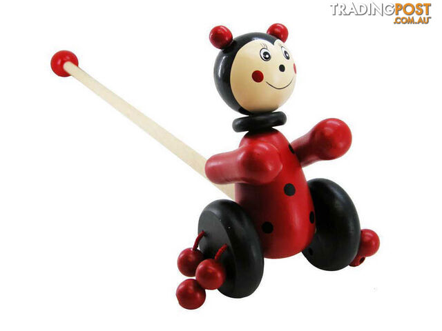 Push-A-Long Ladybird - ETE0183-L