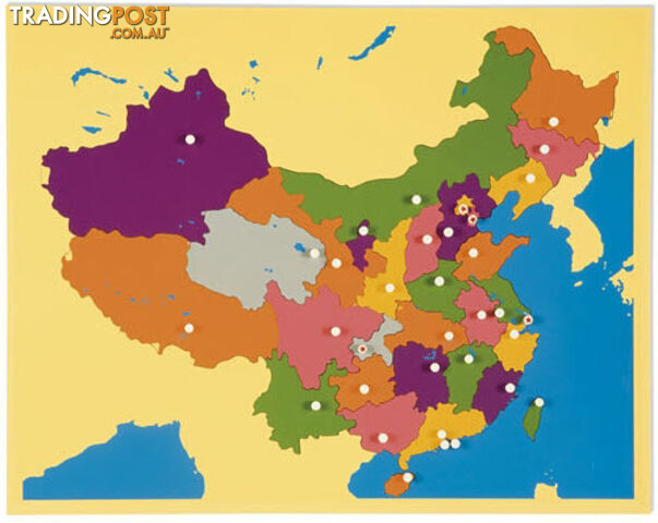 Puzzle Map of China - GE021