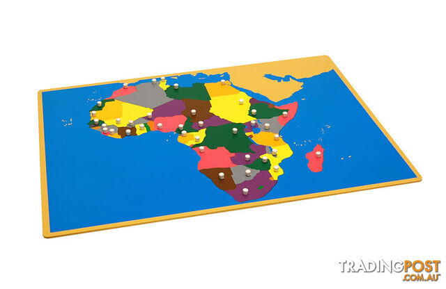 Puzzle Map Of Africa - GE007