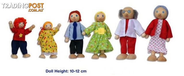 Doll Family 6 Pcs - ETL6257