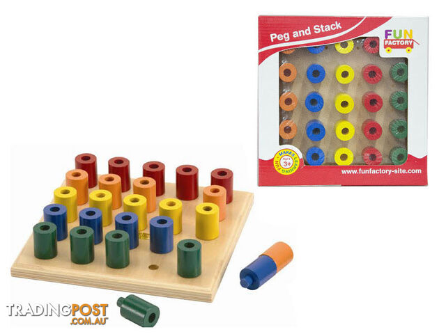 Peg and Stack Board - ETL0051-1