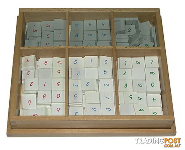 Number Tiles for Checker Board - MA085-2
