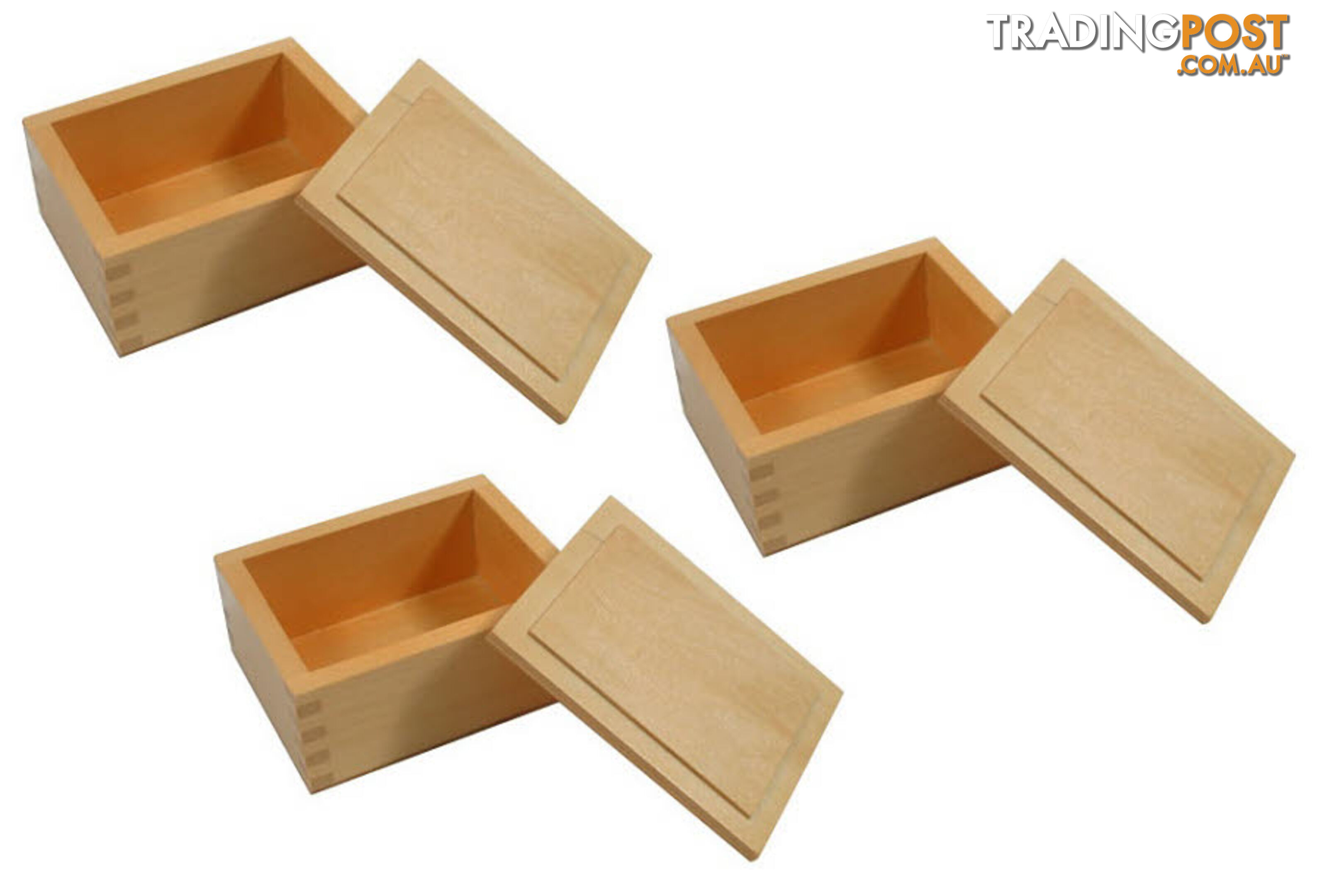 Wooden Box with Lid Set of 3 - MA059.50088-1