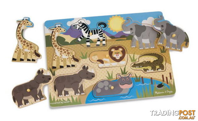 M&D - Safari Peg Puzzle - ETM9054