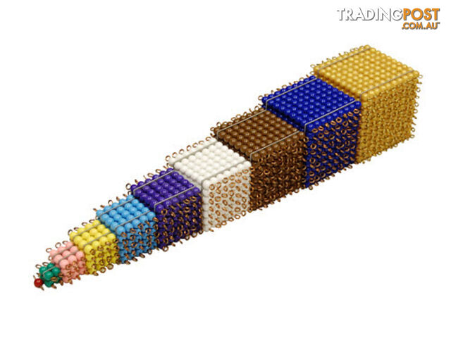 Bead Cubes Individual Beads 10 Cube Set - MA068-6