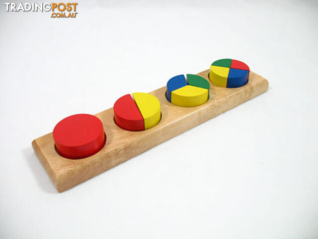 Round Coloured Fraction Bricks - LT50290.190043