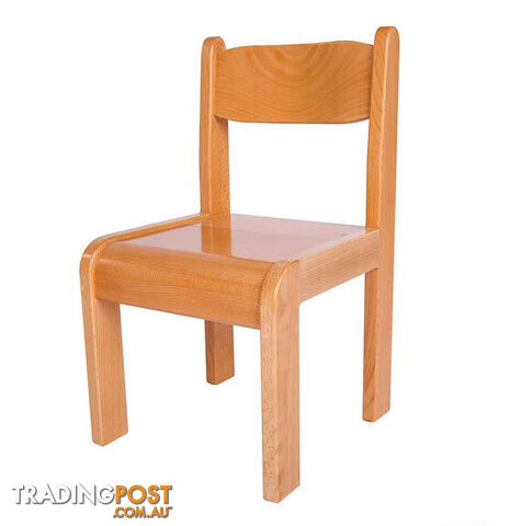 Chair Solid Beech Wood Natural Finish 5-7 - FT0203