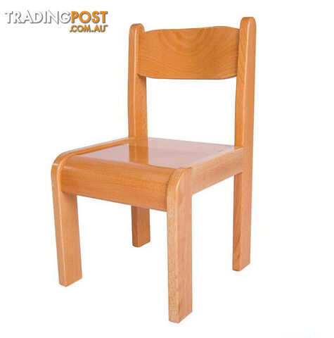 Chair Solid Beech Wood Natural Finish 5-7 - FT0203