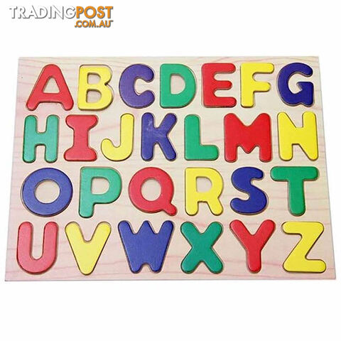 Raised Alphabet Puzzle - Upper Case - ETL1281