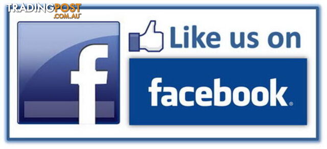 "Like" us on Facebook then select this item for a 5% discount on any full priced item - Facebook Like