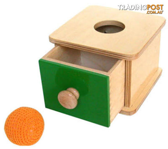 Toddler Imbucare Box w/ Knitted Ball - LT010.190190